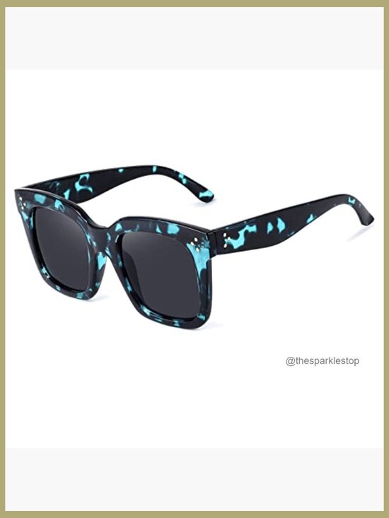 Vintage Square Gradient Sunglasses UV400 Protection